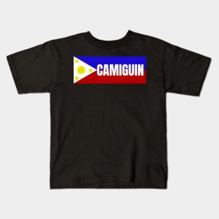 Camiguin Island in Philippines Flag Kids T-Shirt